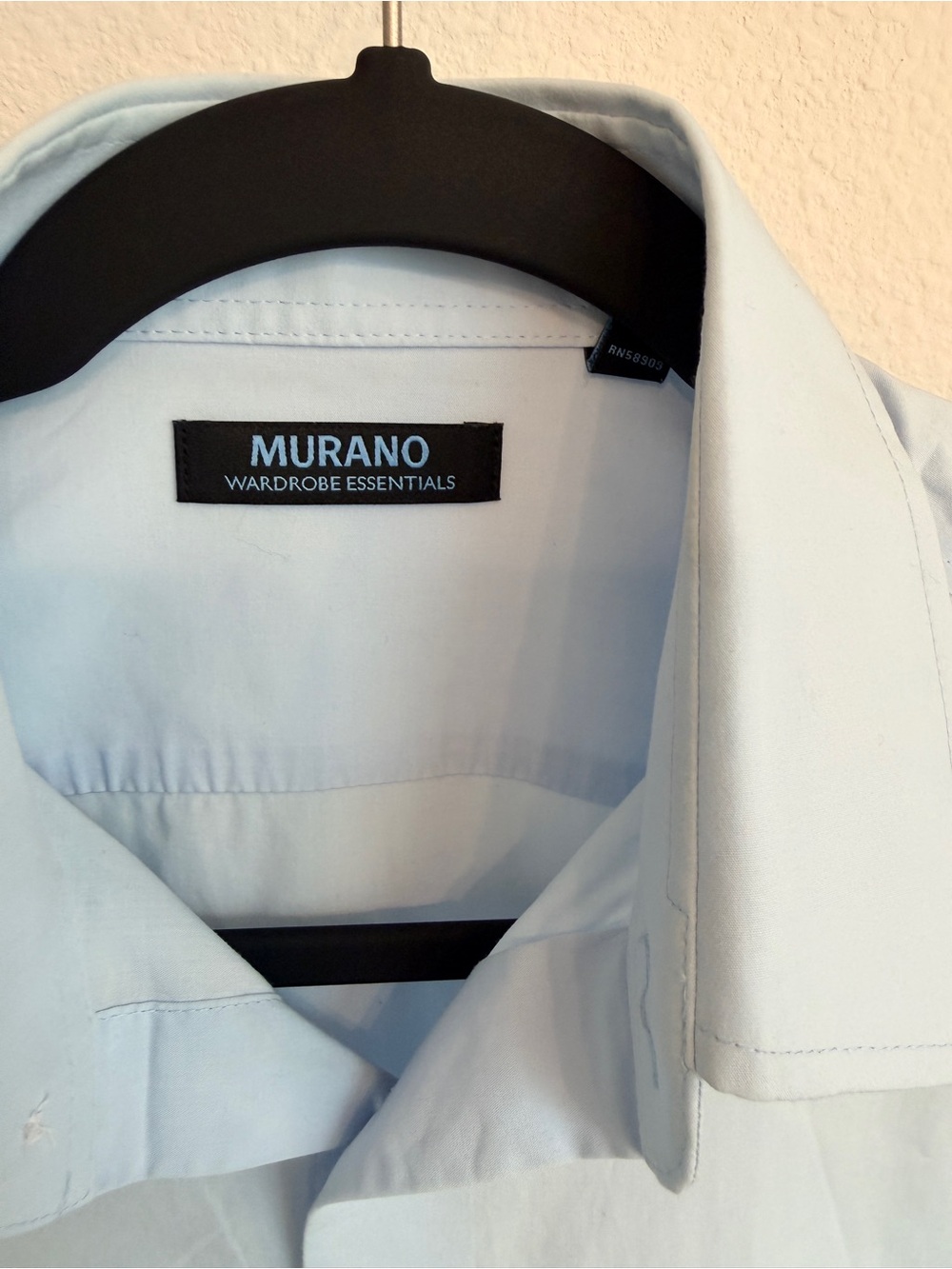 Murano Light Blue Men’s Dress Shirt - Classic Collar
